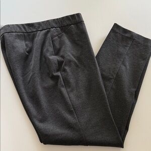 NWT J. Jill Charcoal Ponte Slim Leg Pull On Pants Size Medium